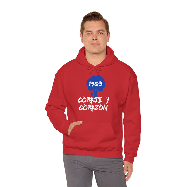 Red, Blue & White Atletico Madrid Hoodie