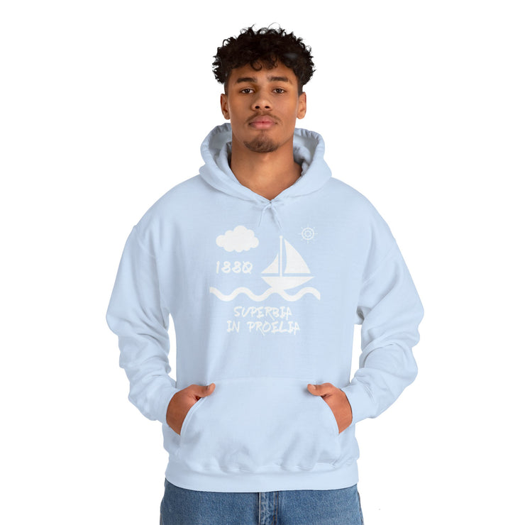 Sky Blue and White Manchetser City Hoodie