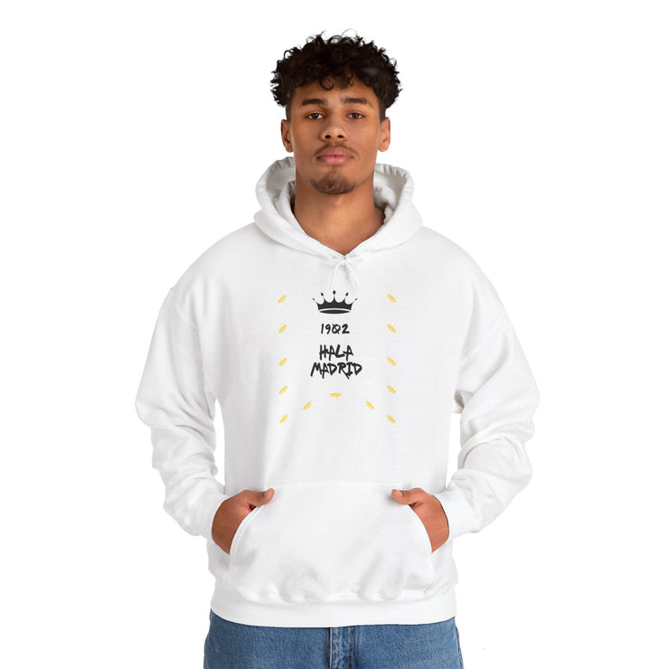 White, Yellow & Black Real Madrid Hoodie