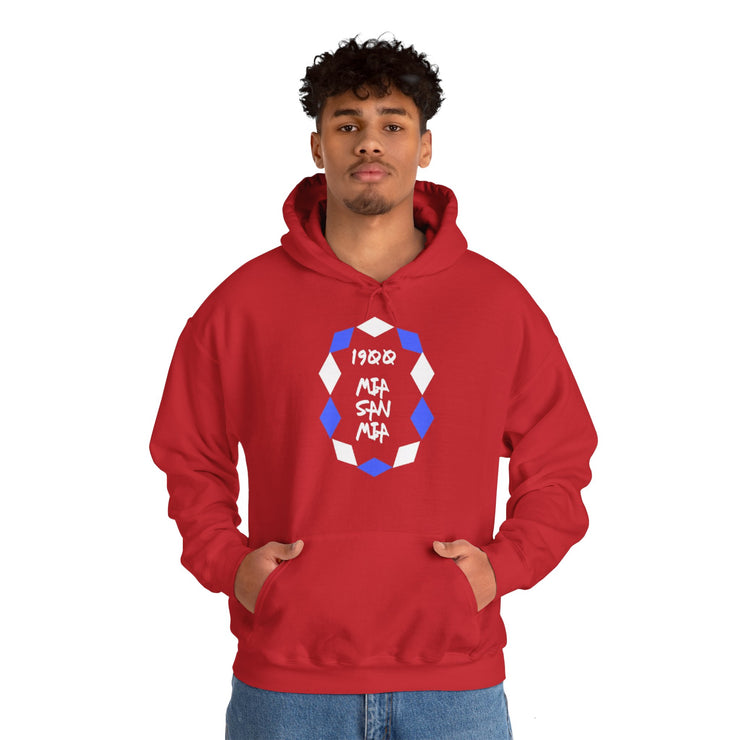 Red, Blue & White Bayern Munich Hoodie